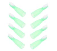 FIXOSHEE 10pcs Soft Bristle Mini Toothbrushes for Tooth Cleaning Plastic Nylon Travel and Household Oral Care Ergonomic Grip Prison Essentials for Gentle Gum Protection