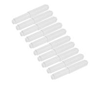 FIXOSHEE 10pcs Spring Loaded Toilet Paper Roller Holders Plastic Replacement Spindle Rods for Bathroom Tissue Fit Quick Installation Multisize Adaptable Firm Secure Placement