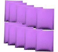 FIXOSHEE 10pcs Thicken Bubble Mailers Lightweight Water Resistant Padded Envelopes for Shipping Self Adhesive Seal Secure Private Packaging