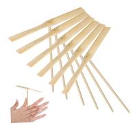 FIXOSHEE 10pcs Wooden Balance Dragonfly for Original Wood Color Educational Physics Science Creative Flyer Gift for Brain Development and Learning Skills