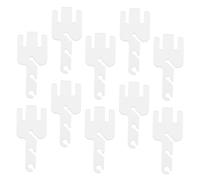 FIXOSHEE 10pcs Yarn Tensioner Replacement Forks for Knitting Machines Removable Yarn Tensioner Rods Compatible with Addi King Express Precise Tension Control for Smooth Knitting