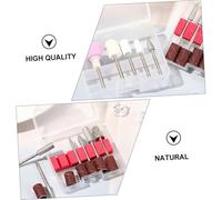 FIXOSHEE 11Pcs Nail Drill Accessories Sanding Heads for Nail Polishing and Grinding Cones Suitable for Manicure Pedicure at Home Salon Use