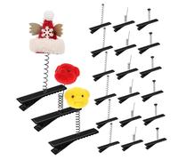 FIXOSHEE 120 Pcs Spring Metal Alligator Hair Clips Styles Flat Duck Bill Barrettes with Strong Grip Lightweight Hair Accessories for DIY Crafts Party Props and Everyday Styling for Women