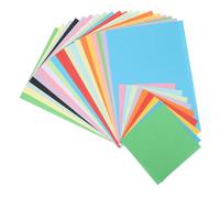 FIXOSHEE 120 Sheets Colored Craft Paper for DIY Origami and Folding Art Mixed Cardstock and Soft Paper for Creative School Projects Cut and Stick Crafting Material