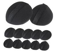 FIXOSHEE 12Pcs Hair Volumizing Pads for Women Small and Large Hair Padding Inserts Invisible Lightweight Styling Bases for Fluffy Volume and