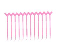 FIXOSHEE 12pcs Lash Lift Brush Y-Shaped Eyelash Separator Comb for Longer Thicker Lashes Lightweight Comfortable Grip Perming Tool for Beginners and Professionals