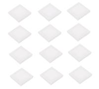 FIXOSHEE 12Pcs Mini Cotton Canvas Panels Stretched Wooden Frames for Oil Painting DIY Crafts Lightweight Compact Painting Wrap Frames for Artists and Artwork Display