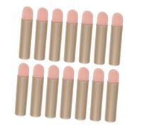 FIXOSHEE 12pcs Mini Travel Makeup Brush Eyeshadow Blending Brush and Lip Liners Applicator for Easy Carry and Use
