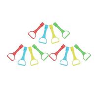 FIXOSHEE 12pcs Pull Up Rings for Walking Assistance Multi-Angle Arm Training Fitness Tool Portable Standing Safety Rings in Blue Red Yellow Green for Early Coordination Development