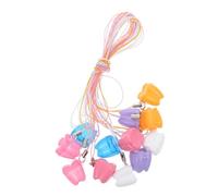 FIXOSHEE 12pcs Teeth Storage Box Keepsake Box Tooth First for Teething Sweet Gifts for Boys and Girls Boy Keepsake