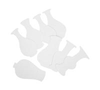 FIXOSHEE 16pcs Chinese Blue and White Porcelain Vase Painting Stencils for Thick Paper Cardboard DIY Craft Kit Enhancing Creativity Fine Motor Skills Family Art Activities Home Decor