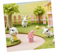 FIXOSHEE 16pcs Mini Mushroom House Fairy House Accessories Mushroom Cake Decoration DIY Fairy Garden Decor Dollhouse Miniatures Tiny Micro Landscape Ornaments Resin
