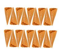 FIXOSHEE 18pcs Mini Ice Cream Cone Charms DIY Craft Accessories Decorative Props for Phone Case Decor and Handicraft Projects Creative Supplies