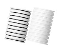 FIXOSHEE 2 Boxes Self-adhesive Lash Strips with Black Eyelash Replacement Glue Tape for Sensitive Skin Strong Hold Lash Extensions Easy Application Makeup Tool