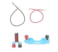 FIXOSHEE 2 Sets DIY Electromagnet Experiment Kit Physics Teaching Tool with Battery Box and Wires for School Science Lab and Home Use