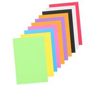 FIXOSHEE 20 Sheets Colored Sponge Paper for DIY Crafts Decorative Sponge Sheets for Home Classroom Nursery and Party Decoration Lightweight and Durable Arts Crafts Supplies