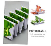 FIXOSHEE 200pcs Self-adhesive Nail Extension Forms for Acrylic Gel Poly Nail Art Tips Guide Green and Orange Easy Sculpting for French Almond Coffin Ballerina Shapes Professional Salon and