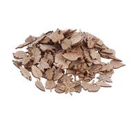 FIXOSHEE 200pcs Wooden Maple Leaf Cutouts Unfinished Wood Craft Pieces for DIY Fall Autumn Winter Christmas Decorations Reusable Sturdy Wood Slices for Adults Creative Family Art Projects