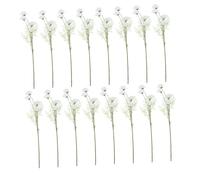 FIXOSHEE 20pcs Artificial Chamomile Flowers Faux White Daisies Silk Bouquet Lifelike Daisy Stems for Wedding Centerpieces Spring Floral Decor and Realistic Faux Wildflower Arrangement