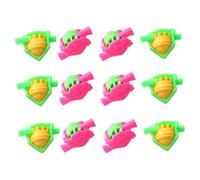 FIXOSHEE 20Pcs Colorful Peg-top Creative Whistle Shape Educational Spinning Tops for Boys Finger Coordination and Mind Movement Exercise Random Color
