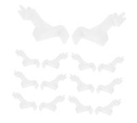 FIXOSHEE 20pcs Fridge Organiser Buckles Plastic Freezer Shelf Clips Commercial Refrigerator Shelf Clip Fridge Divider Storage Organiser