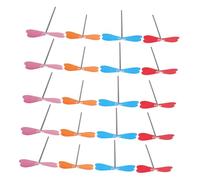 FIXOSHEE 20pcs Hand Helicopter Propeller Flying Dragonfly for Outdoor Fun Portable DIY Flying for Preschool Science Learning and Family Bonding Activities