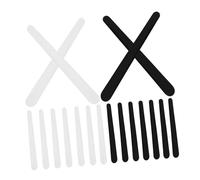 FIXOSHEE 20pcs Makeup Spatula Tool Facial Cosmetic Applicator for Mixing Creams and Masks White and Spatulas for Precise Skincare Application