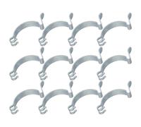 FIXOSHEE 20pcs Metal Air Filter Housing Box Lid Spring Clamps High Temperature Resistant Car Replacement Parts Noise Reduction Filter Cover Clips for Vehicles