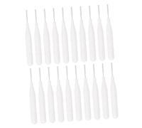 FIXOSHEE 20pcs Mini Makeup Brushes Multi-use Interdental and Eyebrow Cosmetic Tools for Lip Eye Brow Application Portable Oral Care