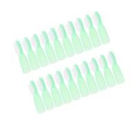 FIXOSHEE 20pcs Mini Short Handle Toothbrush Soft Bristle Portable Oral Cleaning Tool for Correctional Facilities Safe Self-harm Prevention Essential