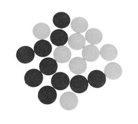 FIXOSHEE 20Pcs Replaceable Sandpaper Discs for Electric Foot File Callus Remover Tool, Round Sanding Pads for Dead Skin Removal and Pedicure Foot Care