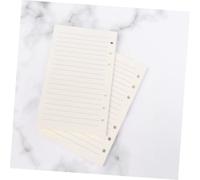 FIXOSHEE 240Pcs Loose Leaf Paper Refills Ring Binder Notebook Each Smooth Writing Lined Inserts for Planner Diary School and Office Use