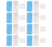 FIXOSHEE 24pcs Cat Water Fountain Filters Replacement with Pre-filter Sponges for Automatic Pet and Dog Water Dispensers Dust Hair Debris Removal for Cleaner Hydration