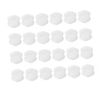 FIXOSHEE 24pcs Disposable Leakproof Breast Pads Ultra-Absorbent Maternity Nursing Pads Soft Breathable Postpartum Breastfeeding Protection for Sensitive Skin Mothers White