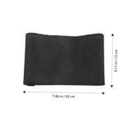 FIXOSHEE 25pcs Black Elastic Funeral Mourning Armbands Adjustable Soft Fabric Memorial Bands for Soccer Football Sports Events Youth and Team Respect