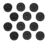 FIXOSHEE 25Pcs PC Case Anti-Vibration Feet Pads for 5Mm Hole - Non-Slip Shock Absorbing Computer Chassis Feet Riser for Gaming Desktop Tower, Replacement Stand for PC Case