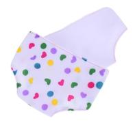 FIXOSHEE 2pcs Adjustable Reusable Doll Diapers for Dolls Cloth Underwear Training Pants for Easy Clothes for Pretend Play and Nurturing Imaginative Fun