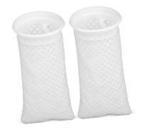 FIXOSHEE 2pcs Aquarium Filter Socks Honeycomb Mesh Filter Bags for Filtration Cotton Material for Fish Tanks and Sumps Reliable Aquarium Accessories