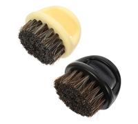 FIXOSHEE 2Pcs Beard Cleaning Brush with Comfortable Handle for Shaving Hair Styling and Shredded Hair Removal Practical Barber Hairdressing Comb for Men Suitable for Salon and Home Use