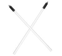 FIXOSHEE 2pcs Bottle Stop Valve Beer Filling Wand Bottle Filler Wands Wine Bottling Supplies Bucket Filler Black Plastic