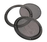 FIXOSHEE 2pcs Car Audio Speaker Net Grill Cover Speaker Protective Mesh for Sub-woofer Protection Nets Car Supplies Guard