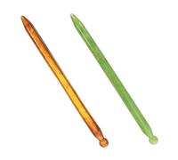 FIXOSHEE 2pcs Deep Tissue Facial Reflexology Pen for Eye and Body Acupressure Portable Ear Massage Stick for Muscle Relief and Facial Tightening Compact Self-Massage Tool for Travel and