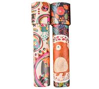 FIXOSHEE 2PCS Educational Kaleidoscope for Printed Interactive Playthings Inspiring Creativity and Visual Development Random Style for Boys and Learning and Eye Relaxation