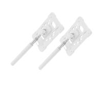 FIXOSHEE 2pcs Extendable Cardholder Rod with Nonslip Grip Parking Permit Badge Holder Clips for Effortless Card Retrieval at Toll Booths and Gate Access and Versatile Tool for Vehicle Use