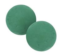 FIXOSHEE 2PCS Floral Sphere Flower Balls for Wedding Centerpieces and Table Decorations Moisture Retentive Florist Supplies for Flowers Green Non Toxic Craft Bases