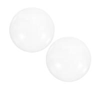 FIXOSHEE 2pcs Glass Tailor Dome Paperweights for Calligraphy and Sewing Hemisphere Blocks Precision Weighting Tool for Painting Writing and Fabric Pressing
