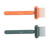 FIXOSHEE 2pcs Hair Brush Cleaner Comb Cleaning Tool Airbag Comb Cleaner Cleaning Brush for Carpet Hair Removal and Styling Tools