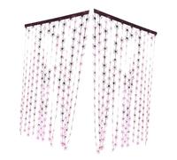 FIXOSHEE 2pcs Halloween Decoration Curtain Backdrop Curtains Streamer Photo Streamers Backdrop Wedding for Ceremony Fringe Tassel Background Door Hanging Decoration The
