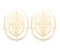 FIXOSHEE 2pcs Handheld Massage Brush Multi-Function Acupoint Massager for Full Body Muscle Relaxation and Lymphatic Stimulation Portable Body Massager Tool for Neck Shoulder Leg and Waist