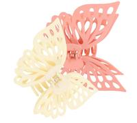 FIXOSHEE 2pcs Large Butterfly Hair Clips for Women, Comfortable and Keeps Hair Neat, Made of Sturdy Ps and Abs Material, Suitable for Eat and Cook Activities